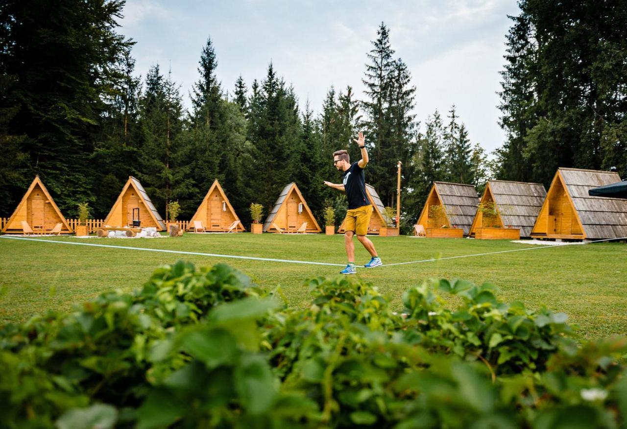 Hotel Glamping Ob Robu Gozda Kamnik Zewnętrze zdjęcie
