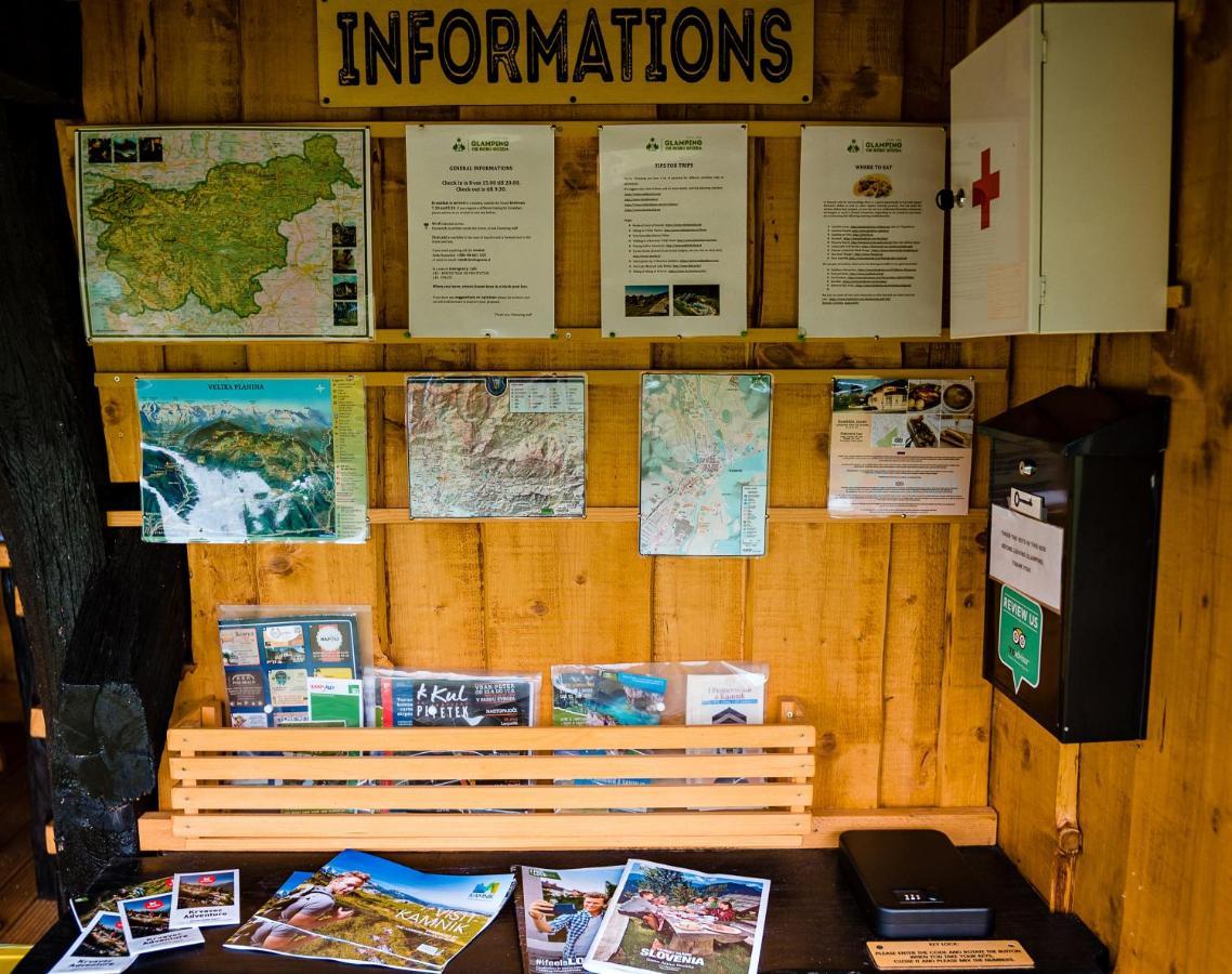 Hotel Glamping Ob Robu Gozda Kamnik Zewnętrze zdjęcie