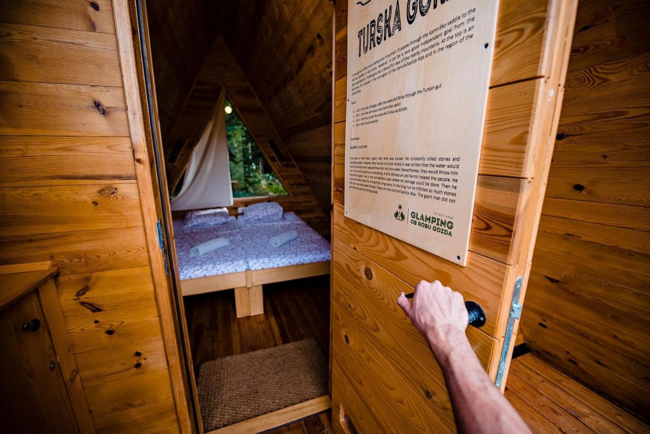 Hotel Glamping Ob Robu Gozda Kamnik Zewnętrze zdjęcie