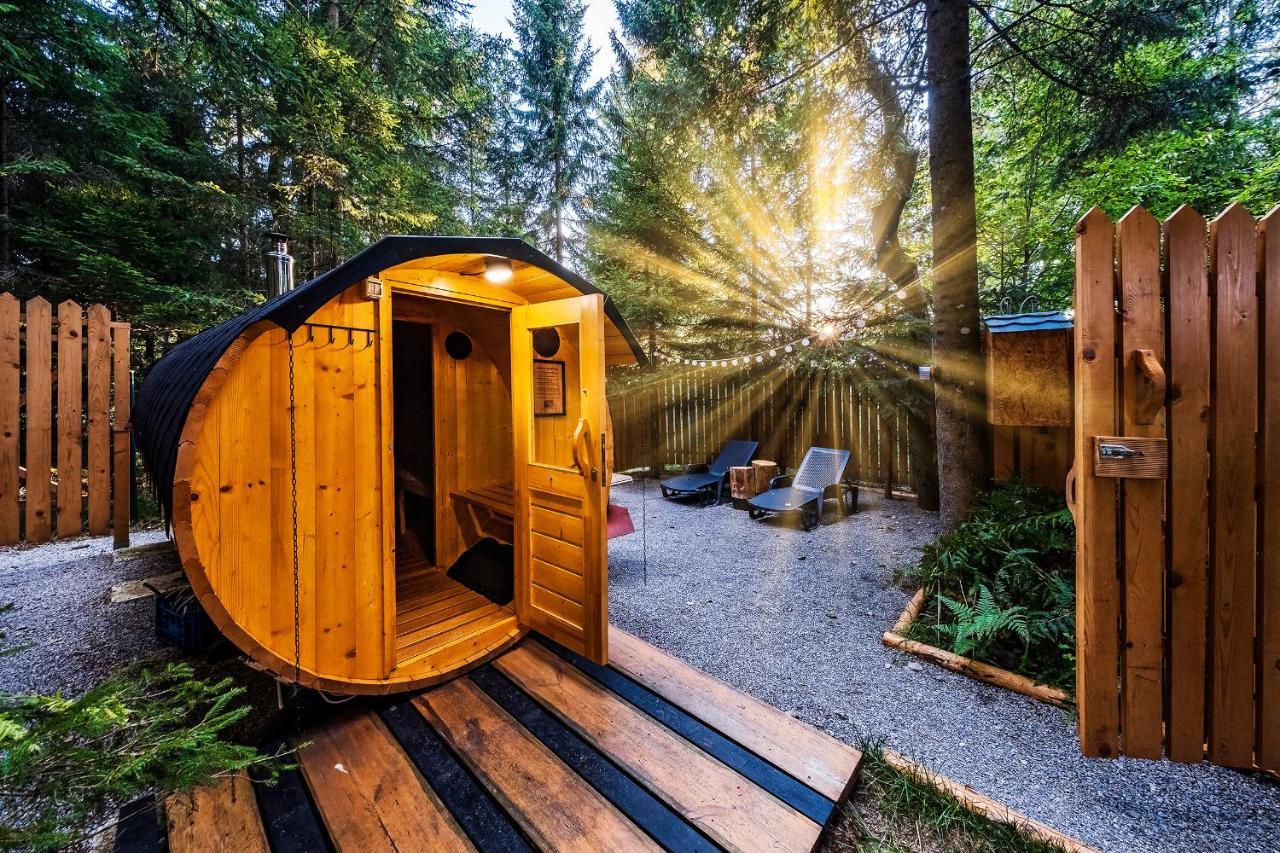 Hotel Glamping Ob Robu Gozda Kamnik Zewnętrze zdjęcie